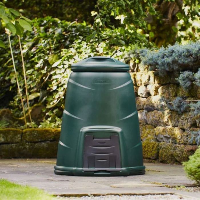 Blackwall 330L green garden composter